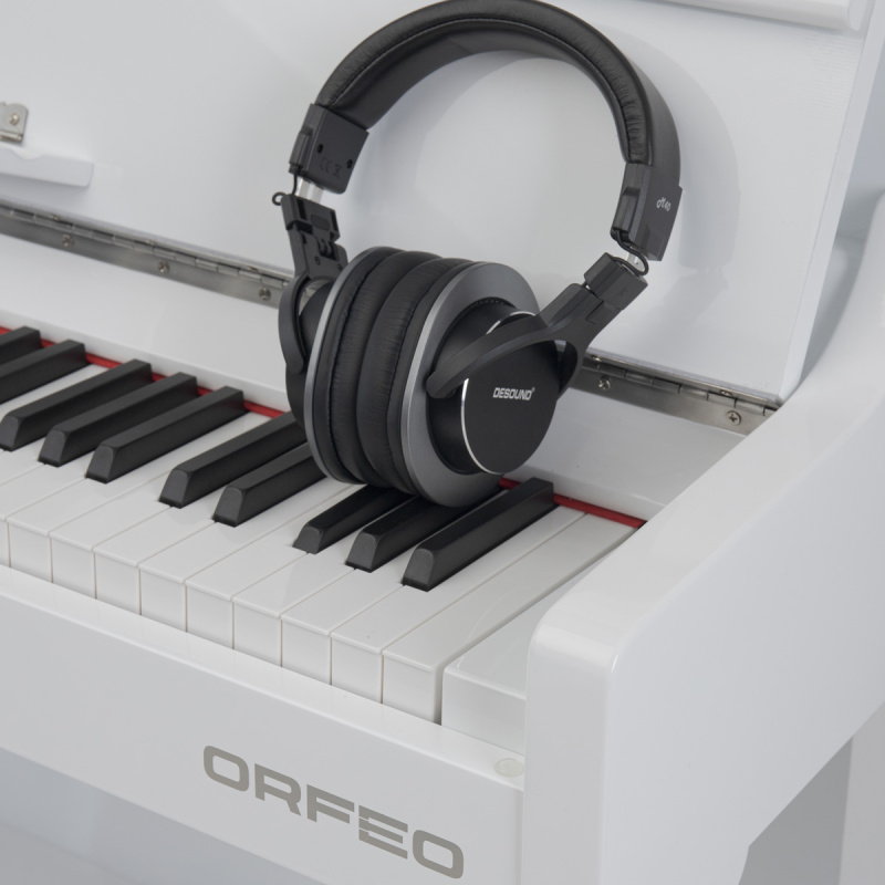 Цифровое пианино Orfeo E-1UP белое, полированное, с наушниками