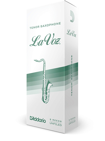 Трости для тенор саксофона Rico La Voz Medium Hard (5 шт)