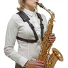 Ремень для альт, тенор и баритон саксофона BG Comfort Lady Regular S41CMSH с металлическим карабином