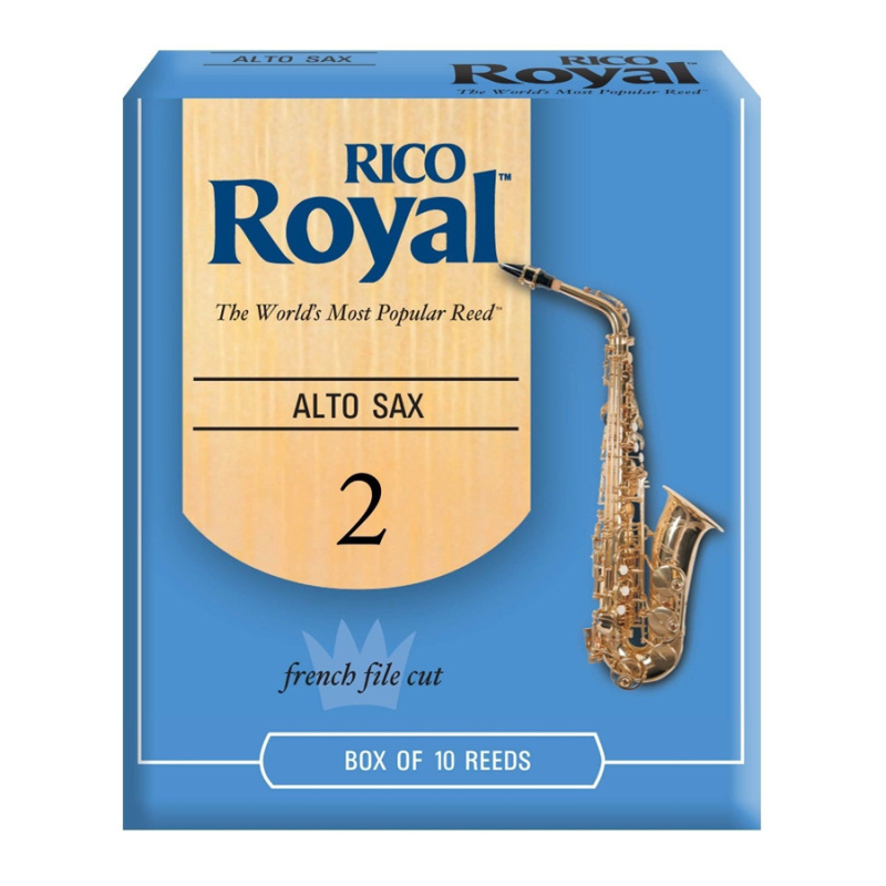 Трости для альт саксофона Rico Royal №2 (10 шт)