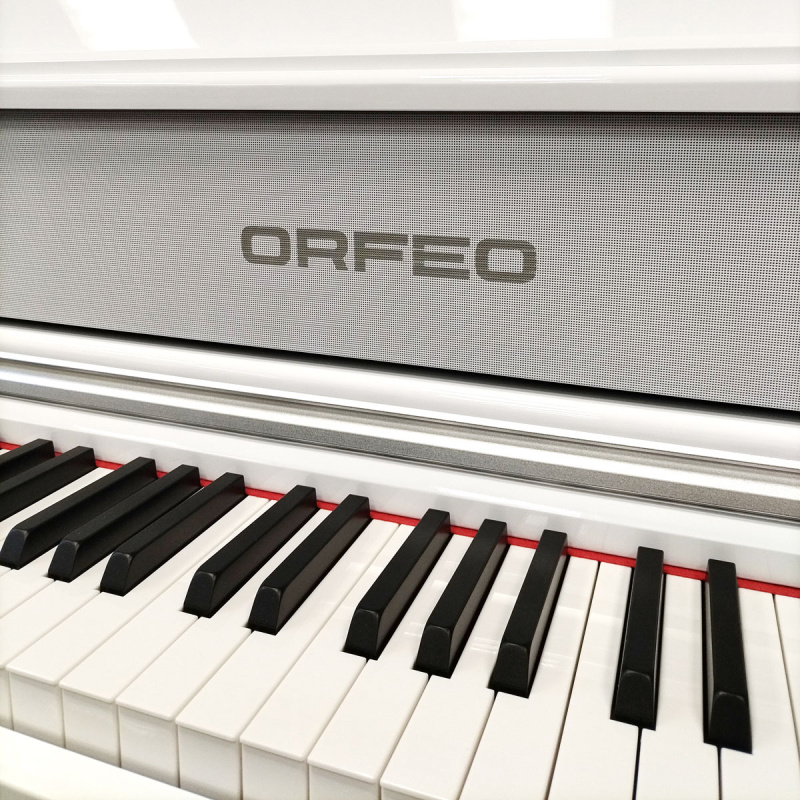 Цифровое пианино Orfeo E-15 белое, полированное, с наушниками