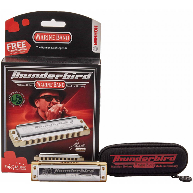 Губная гармоника Hohner Marine Band Thunderbird M201113X Ре-мажор нижний регистр (D-Low)