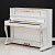 Пианино Petrof Style Rococo P 118R1 (BU) белое, сатинированное, система климат-контроля Dampp-Chaser