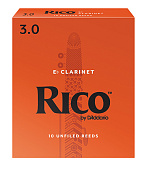 Трости для кларнета Rico №3 Eb (10 шт)