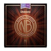 Струны для акустической гитары D'Addario Nickel Bronze NB1152 Custom Light (6 шт)