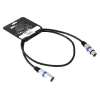 Микрофонный кабель Invotone ACM1102 BK, XLR (штекер) - XLR (гнездо), 2 м