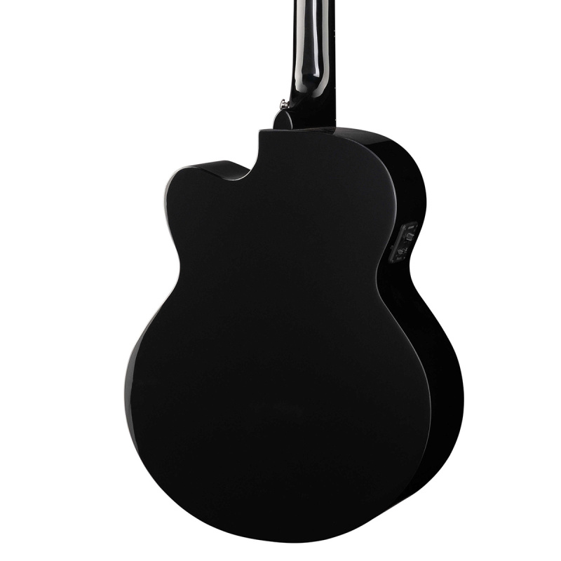 Бас-гитара электроакустическая Cort Acoustic Bass Series AB850F-BK-BAG