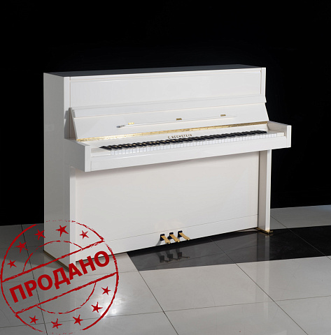 Пианино C. Bechstein Millenium 116K (BU) белое, полированное