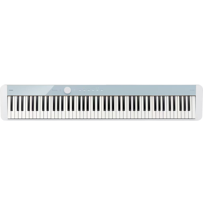 Цифровое пианино Casio Privia PX-S1100CB белое с серо-голубым