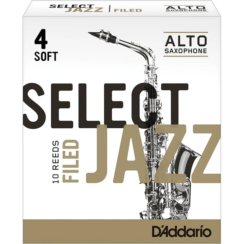 Трости для альт саксофона Rico Select Jazz filed №4S (10 шт)