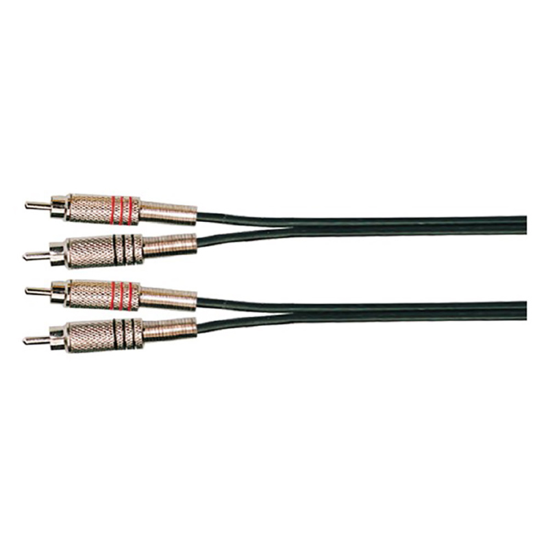 Аудио кабель Soundking BB404-3M, 2X RCA - 2X RCA, 3 м