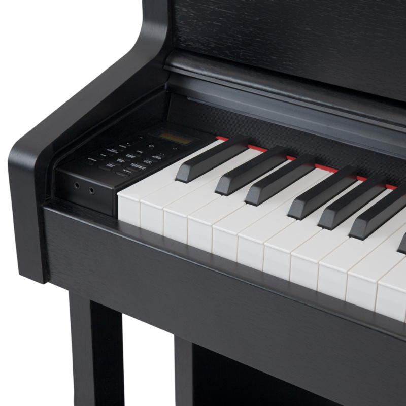 Цифровое пианино Orfeo E-12 черное, с наушниками