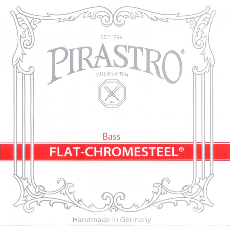 Струны для контрабаса Pirastro Flat-Chromesteel Orchestra 342020 3/4 (4 шт)