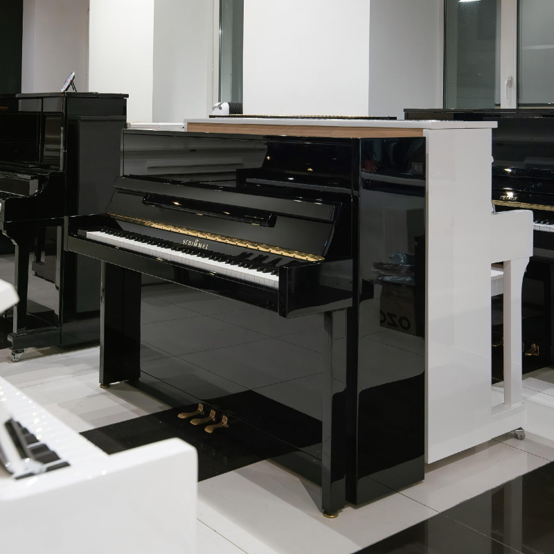 Пианино Schimmel C114 Modern Junior (BU) черное, полированное