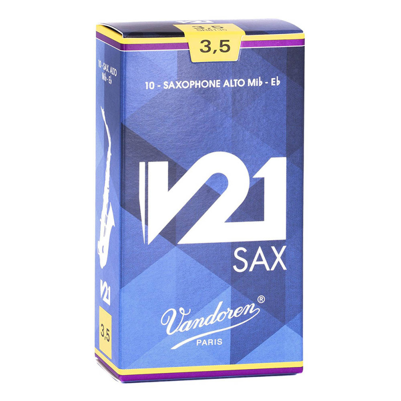 Трости для альт саксофона Vandoren V21 №3,5 (10 шт)
