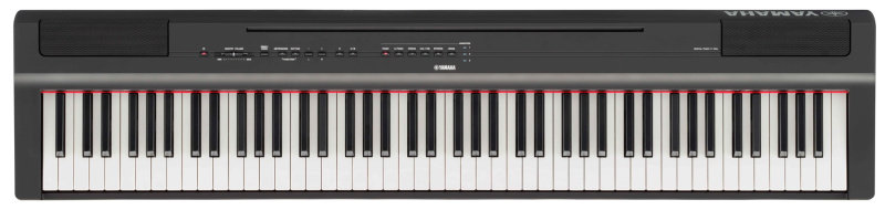 Цифровое пианино Yamaha P-125aB черное