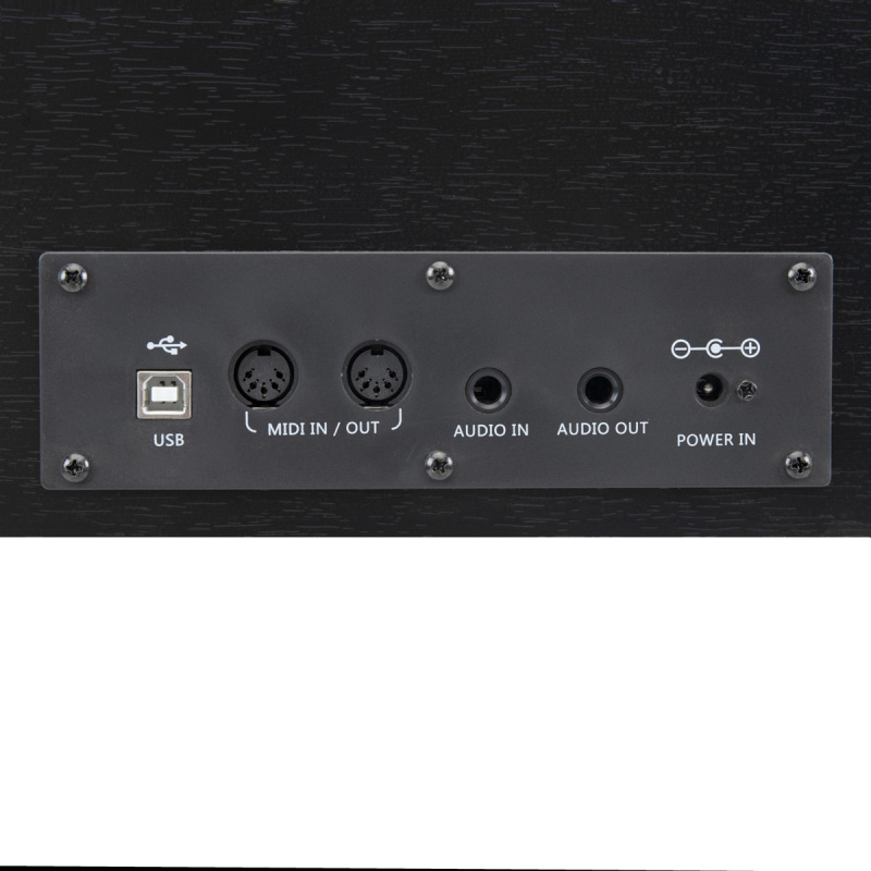 Цифровое пианино Orfeo E-12 черное, с наушниками