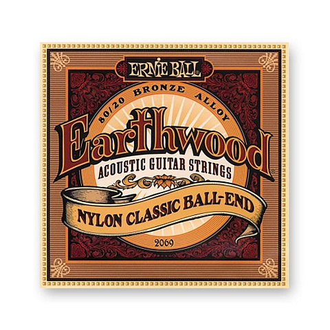 Струны для классической гитары Ernie Ball Earthwood 2069 Medium (6 шт)