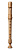 Блок-флейта Kung Superio 2301 деревянная, До-сопрано, барочная система