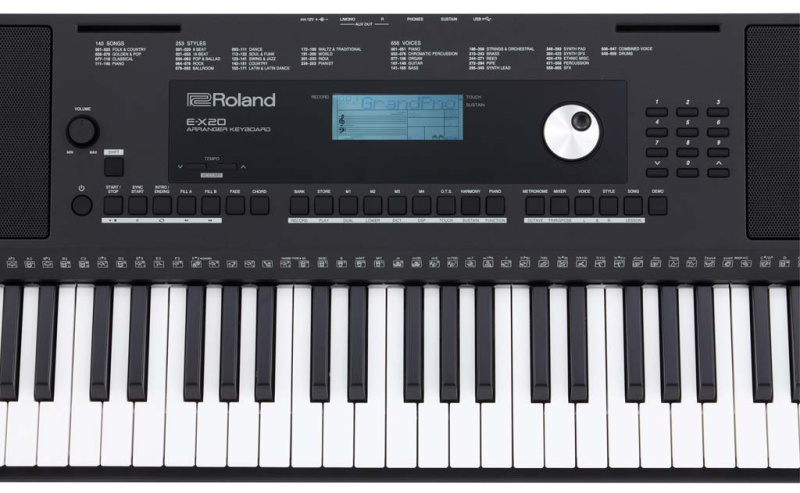 Синтезатор Roland E-X20, 61 клавиша