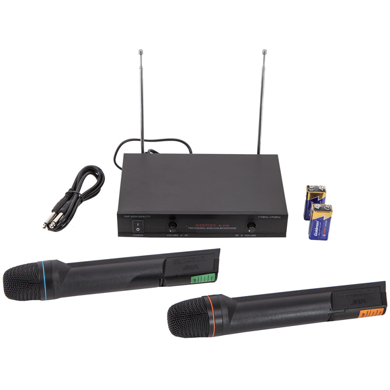 Радиосистема с двумя микрофонами Audiovoice WL-21VM