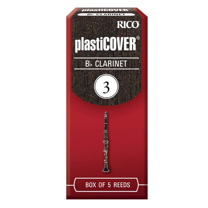 Трости для кларнета Rico Plasticover №3 Bb (5 шт)
