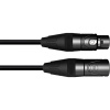 Микрофонный кабель Leem MLI-5, XLR (гнездо) - XLR (штекер), 5 м