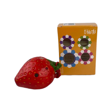 Окарина FengYa F&V Клубника 4 отверстия, керамическая