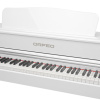 Цифровое пианино Orfeo E-12 белое, полированное, с наушниками
