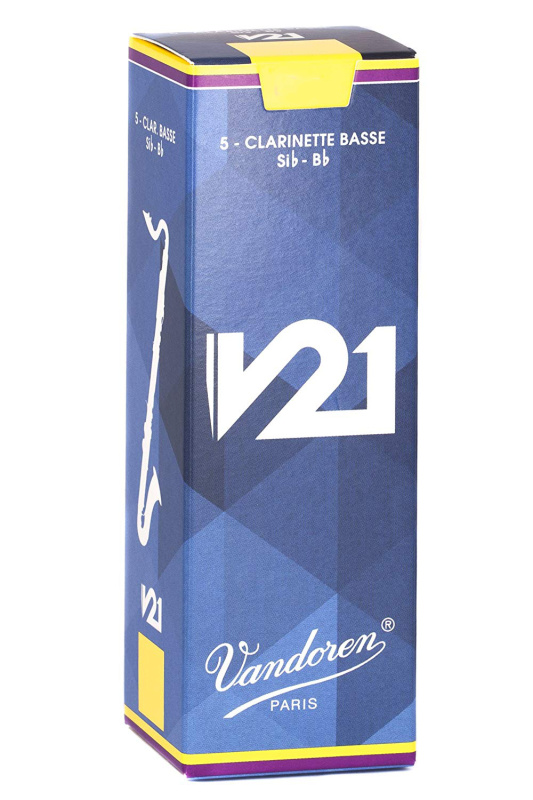 Трости для бас-кларнета Vandoren V21 №3 (5 шт)