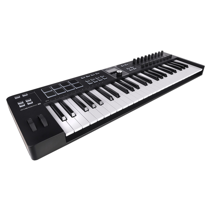 MIDI-клавиатура Arturia KeyLab Essential 49 MK3 Black, 49 клавиш