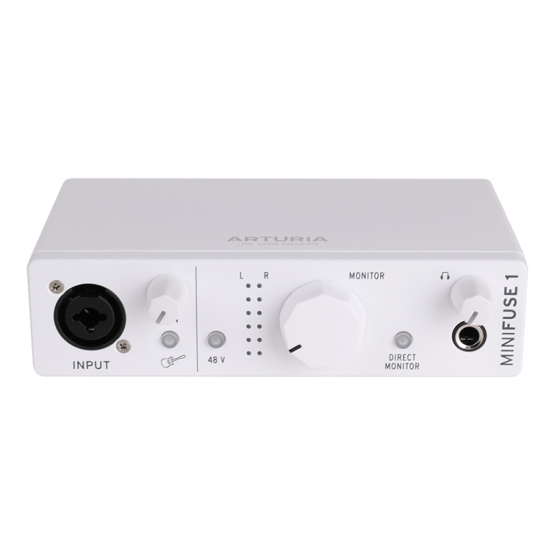 Внешняя звуковая карта Arturia MiniFuse 1 White