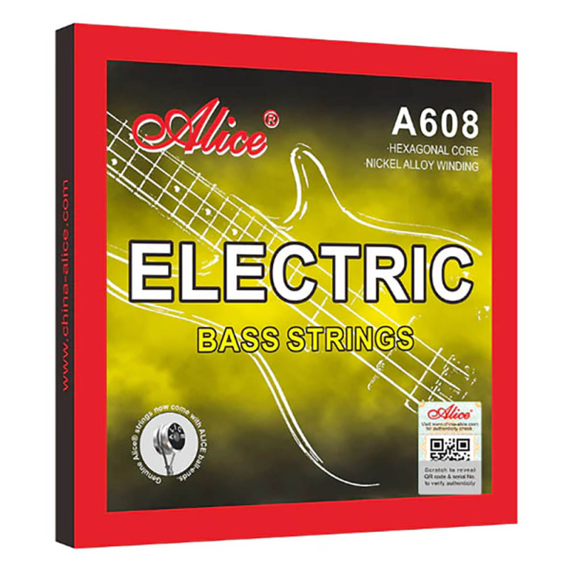 Струны для электро бас-гитары Alice A608(5)-M Medium (5 шт)