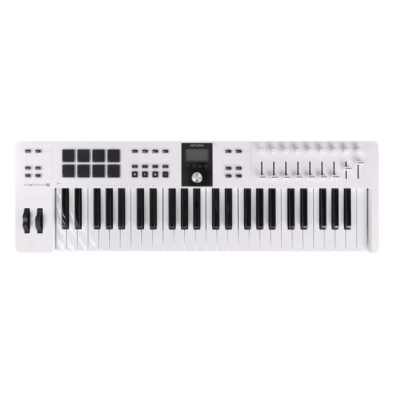 MIDI-клавиатура Arturia KeyLab Essential 49 MK3 White, 49 клавиш