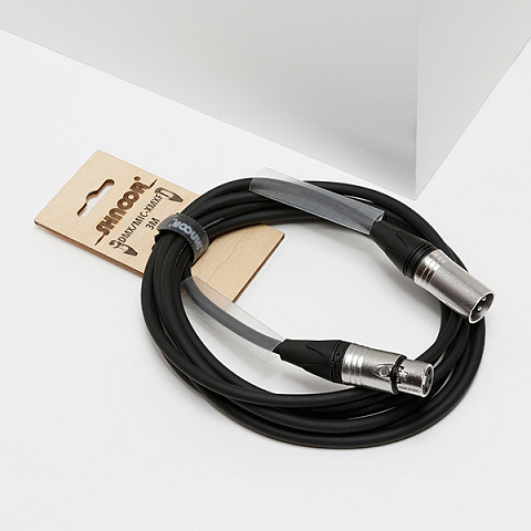 Кабель микрофонный/DMX Shnoor DMX/MIC-XMXF, XLR3 M+F, 10 м