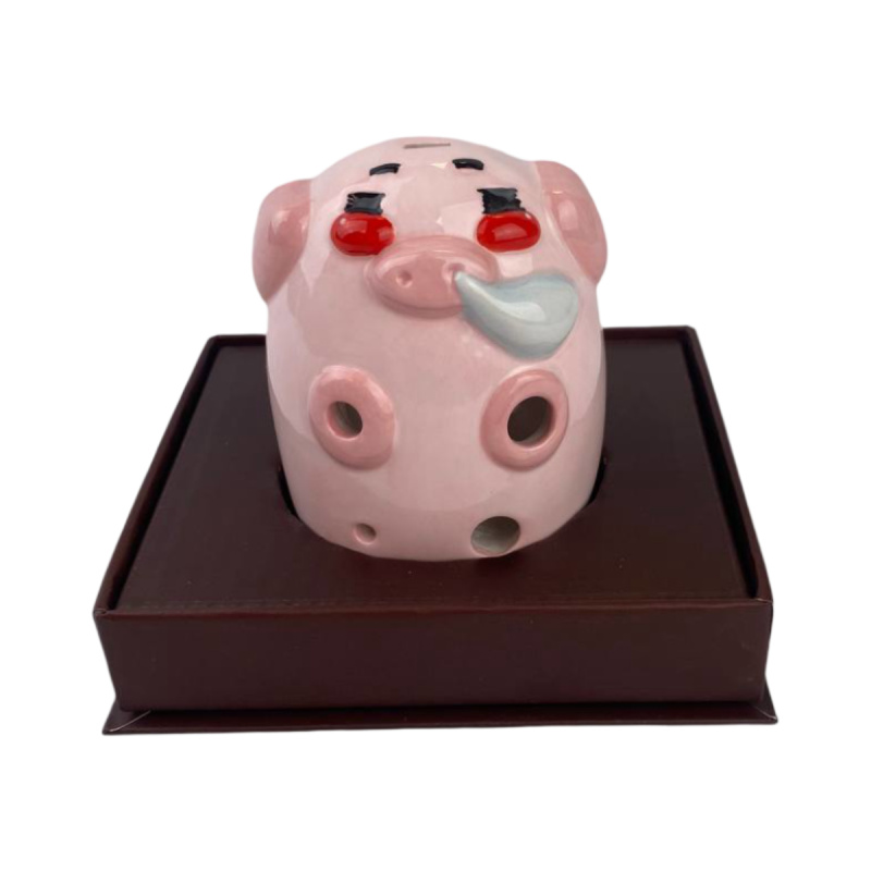 Окарина FengYa Chinese Zodiac Свинья 6 отверстий, керамическая