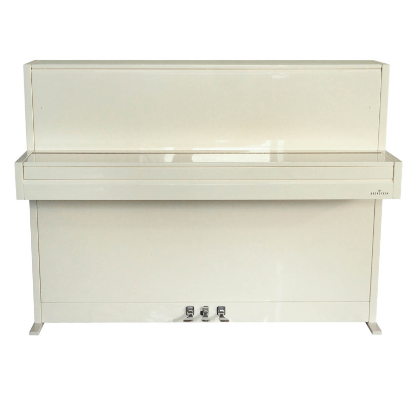 Пианино Bechstein Modern B 112 (BU) белое, полированное, отделка хром
