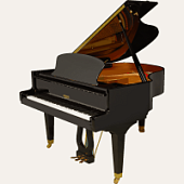 Рояль Pleyel P170 черный, полированный