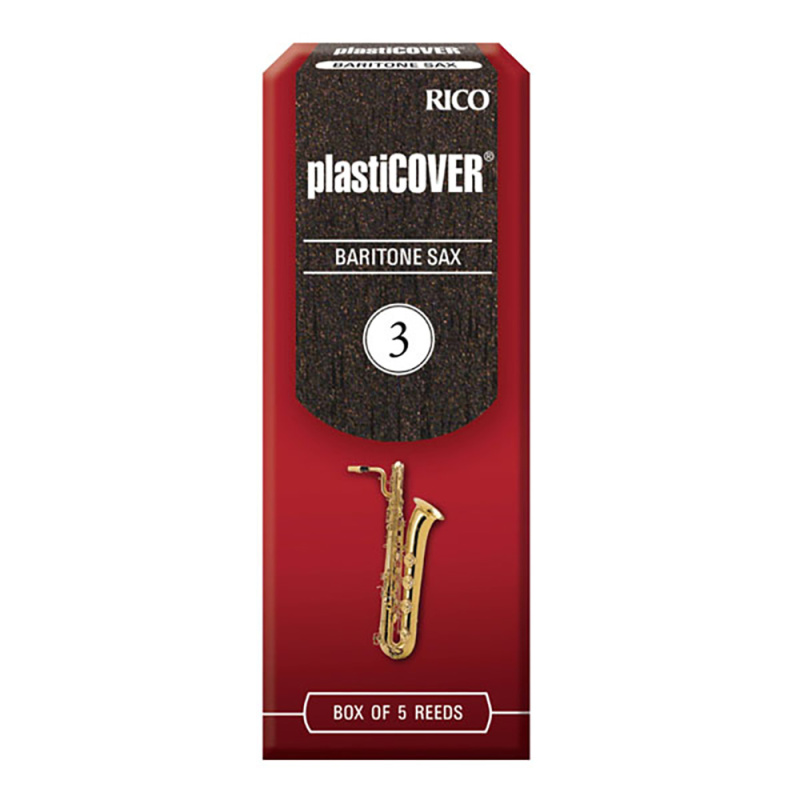Трости для баритон саксофона Rico Plasticover №3 (5 шт)