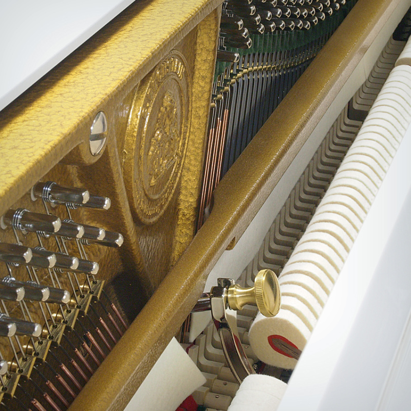 Пианино C. Bechstein Residence Millenium 116 белое, полированное