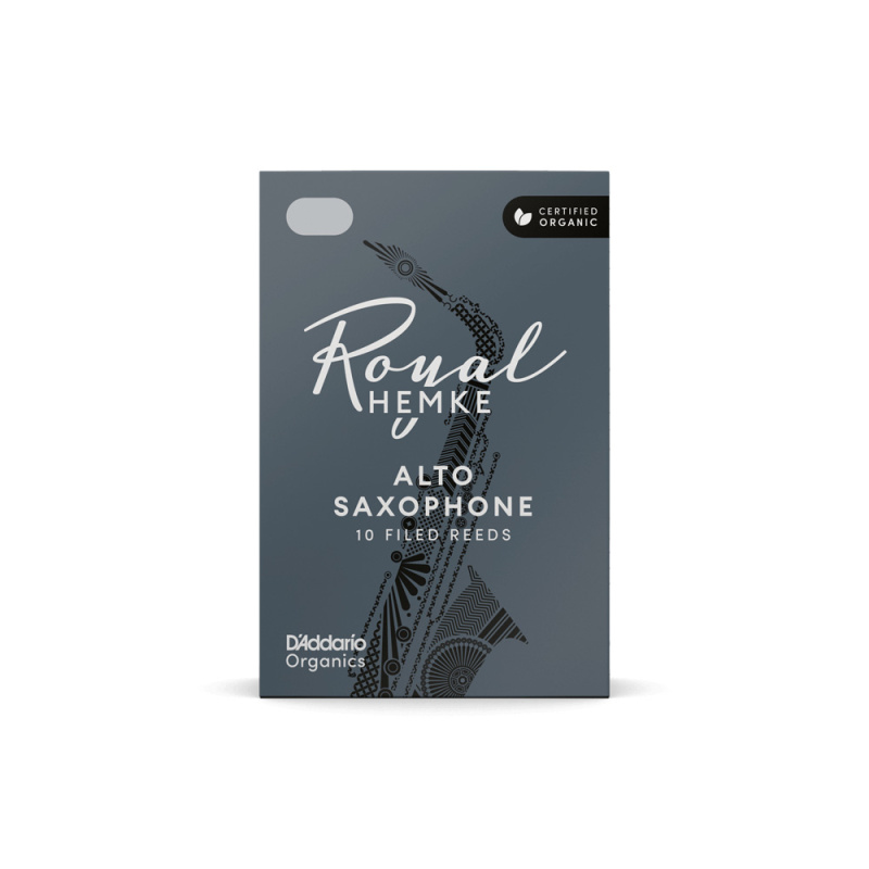 Трости для альт саксофона D'Addario Organic Royal Hemke №3,0 (10 шт)