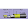 Микрофонный кабель Leem MHI-5, джек (моно) 6.3 мм - XLR (гнездо), 5 м