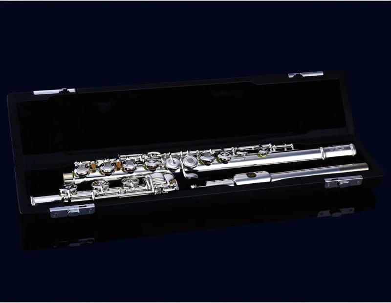 Флейта Kuno 903, Ми-механика, B-колено, открытые клапаны
