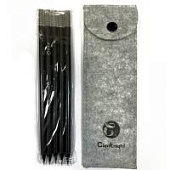 Набор карандашей с магнитным держателем ClariKnight серый футляр