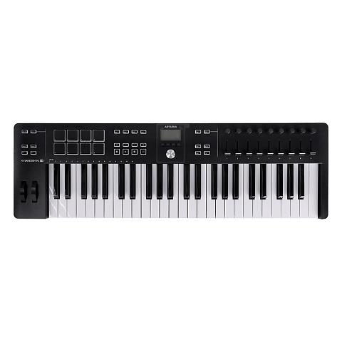 MIDI-клавиатура Arturia KeyLab Essential 49 MK3 Black, 49 клавиш